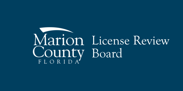 Featured background image for License Review Board