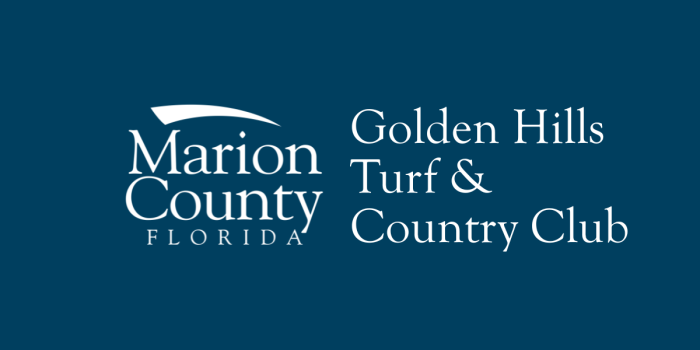 Featured background image for Golden Hills Turf &amp; Country Club MSTU for Road Improvements